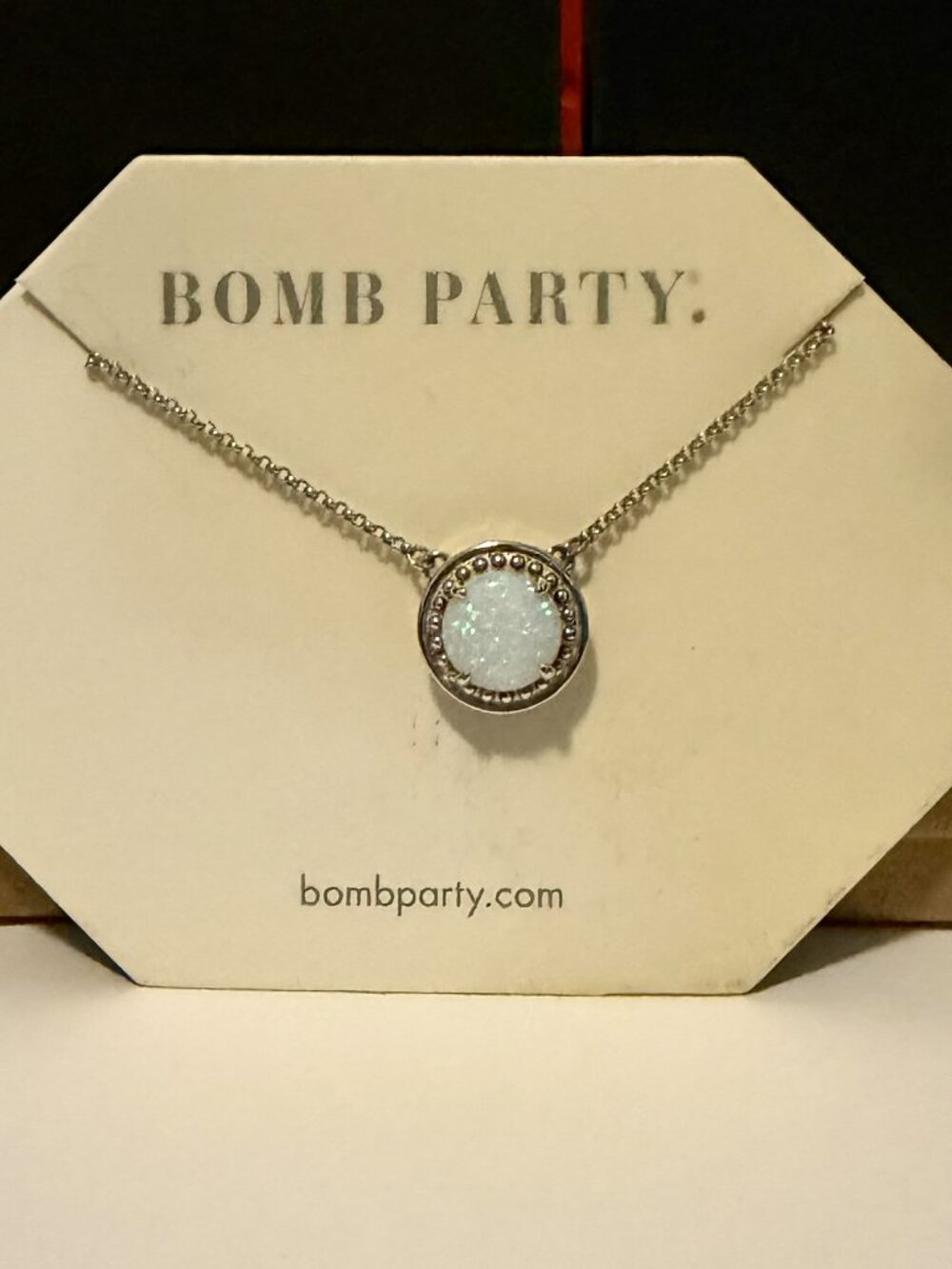 Bomb Party Necklace RBP 2357 The Sterling Club